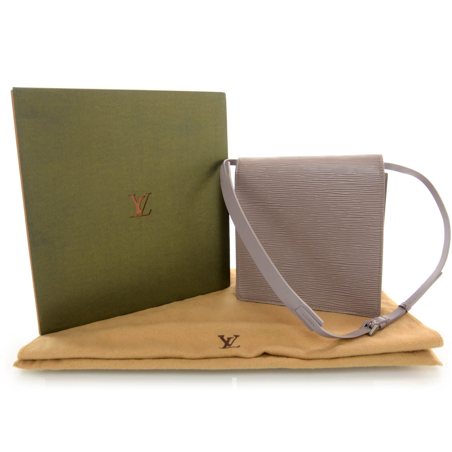 Louis Vuitton Epi Biarritz Lilac 3 of 7
