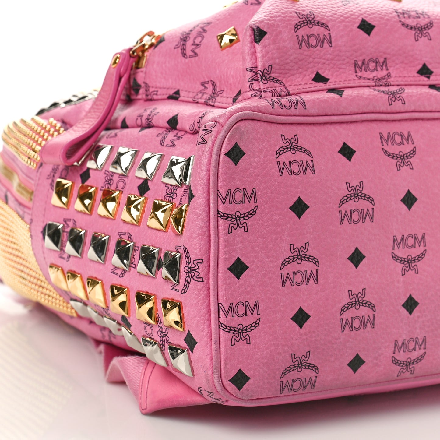 Visetos Studded Medium Stark M Backpack Pink