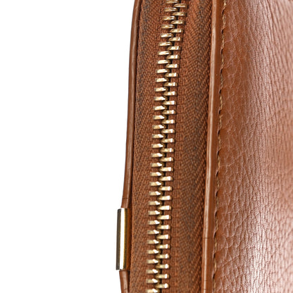 Chloe Grained Calfskin Marcie Long Zip Around Wallet Tan 14 of 16