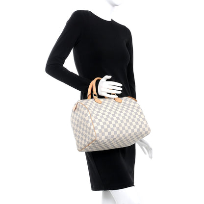 Louis Vuitton Damier Azur Speedy 30 2 of 8