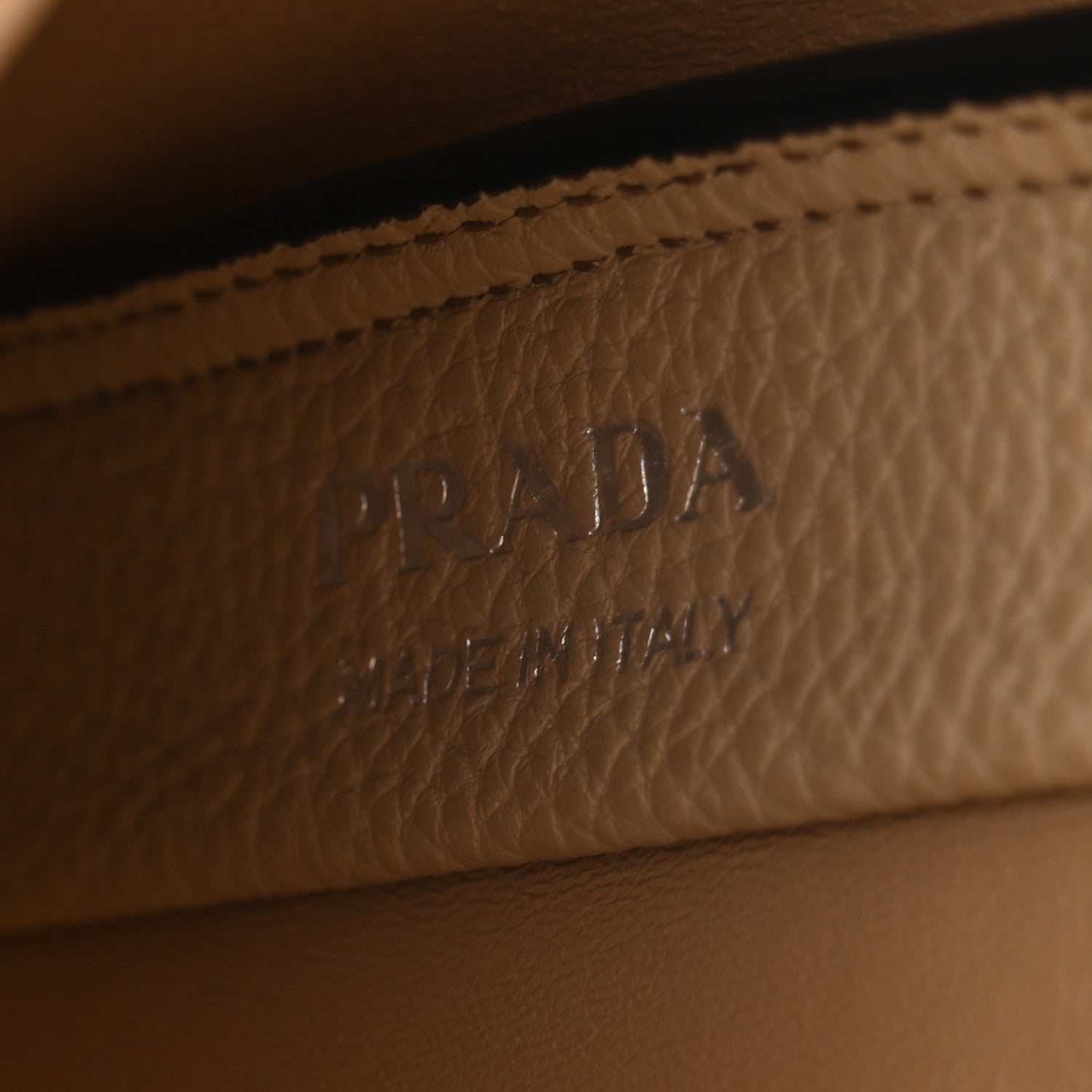 Prada Vitello Daino Soft Mini Dynamique Tote Sabbia 7 of 17