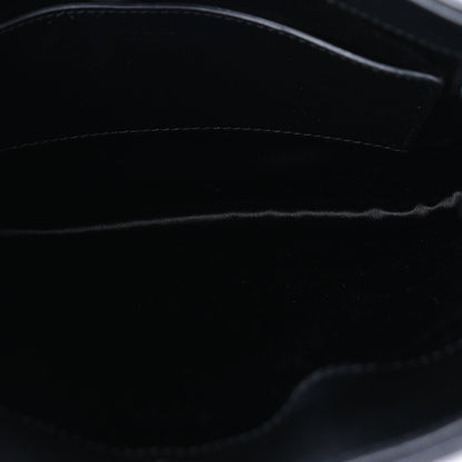 Gucci Calfskin Horsebit Slim Shoulder Bag Black 4 of 7