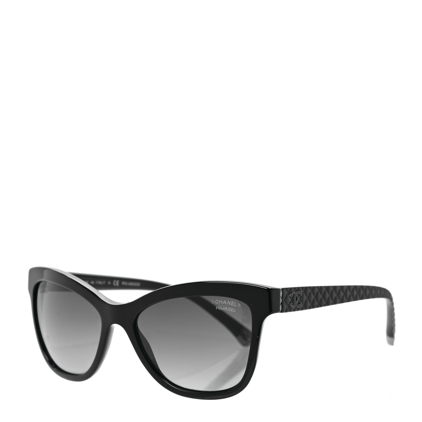 Polarized CC Cat Eye Sunglasses 5330 Black