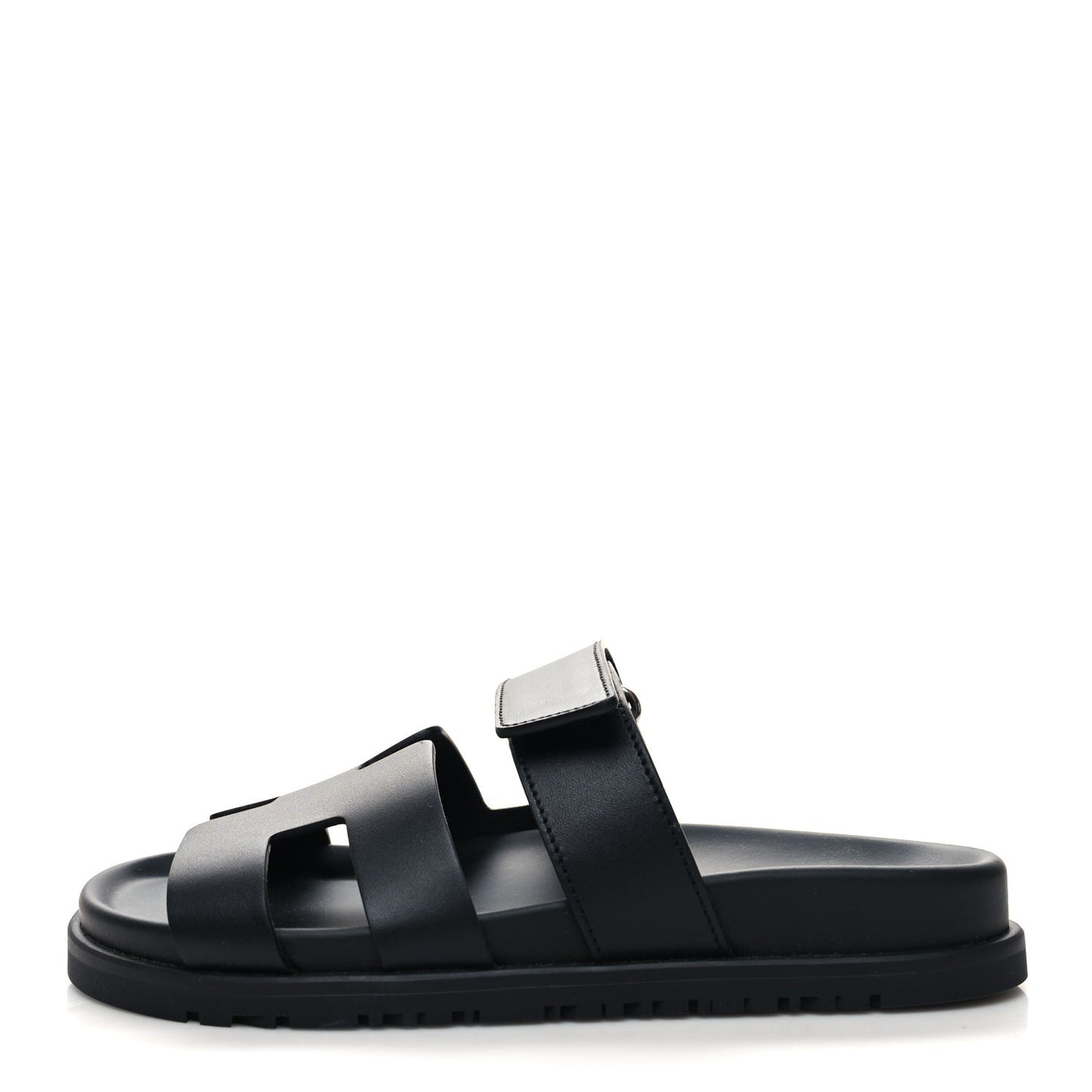 Calfskin Womens Chypre Sandals 35 Black