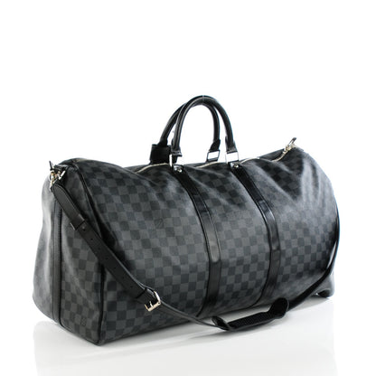 Louis Vuitton Damier Graphite Keepall Bandouliere 55 3 of 8