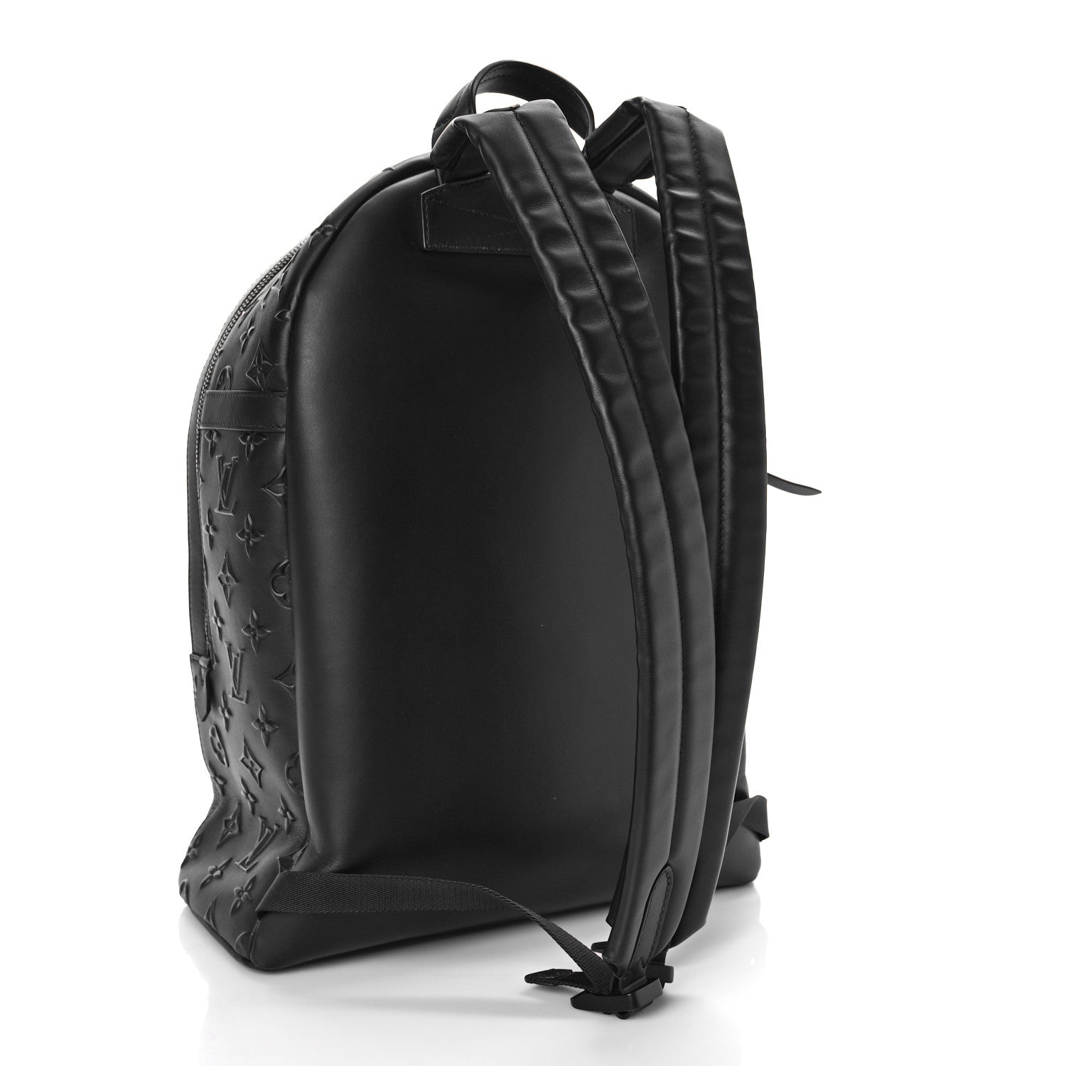 Louis Vuitton Monogram Seal Armand Backpack Black 3 of 9