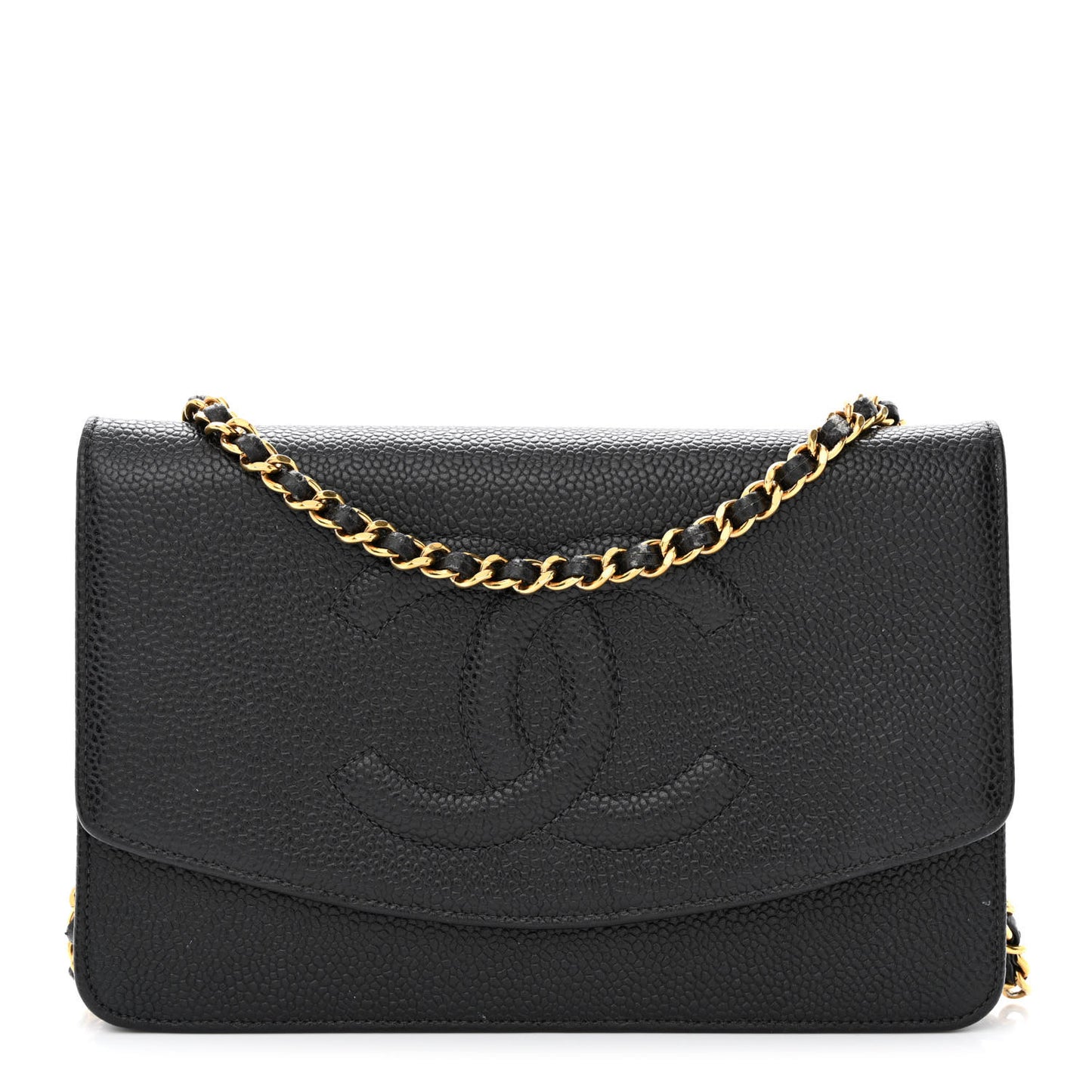 Caviar Timeless CC Wallet on Chain WOC Black