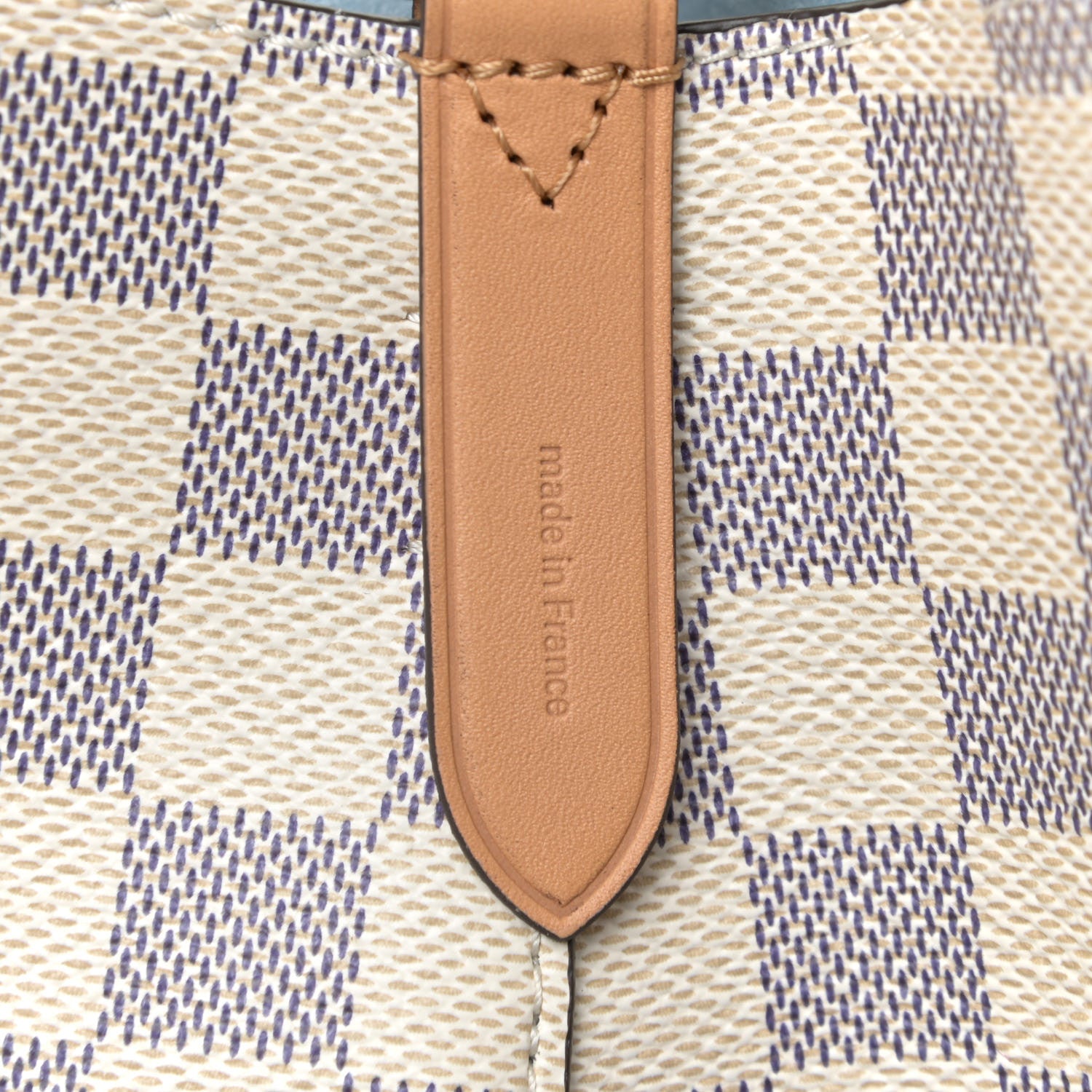 Louis Vuitton Damier Azur Braided Neonoe MM Blue 7 of 11