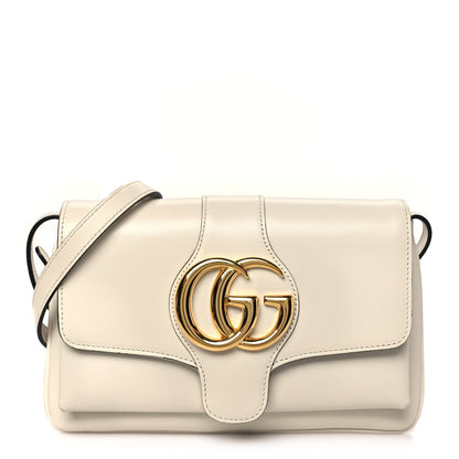 Gucci Calfskin Small Arli Flap Shoulder Bag Mystic White 1 of 7