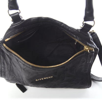 Givenchy Tumbled Sheepskin Small Pandora Black 5 of 9