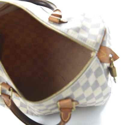 Louis Vuitton Damier Azur Speedy 30 5 of 16