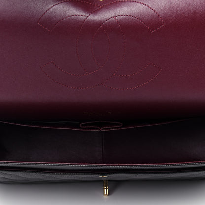 Chanel Caviar Quilted Maxi Double Flap Black 3 of 4