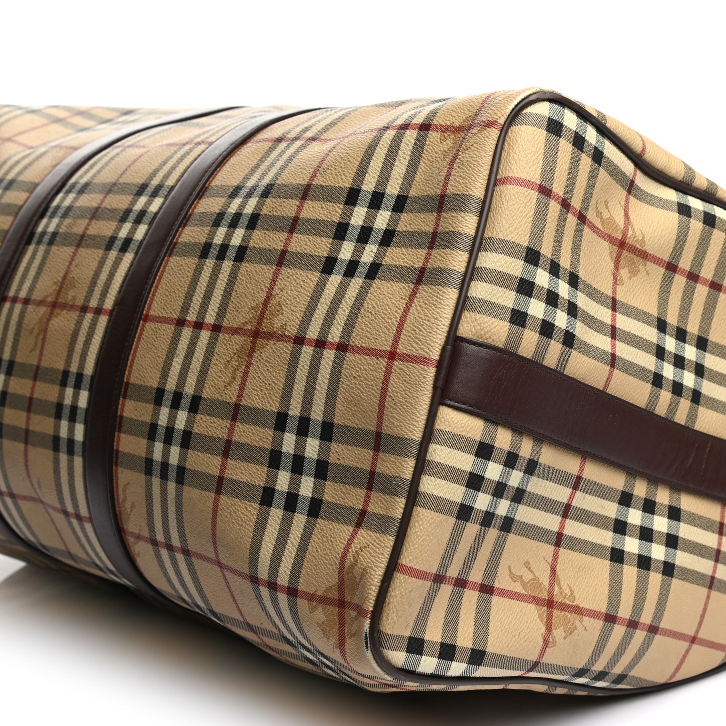 Haymarket Check Duffle Bag Brown