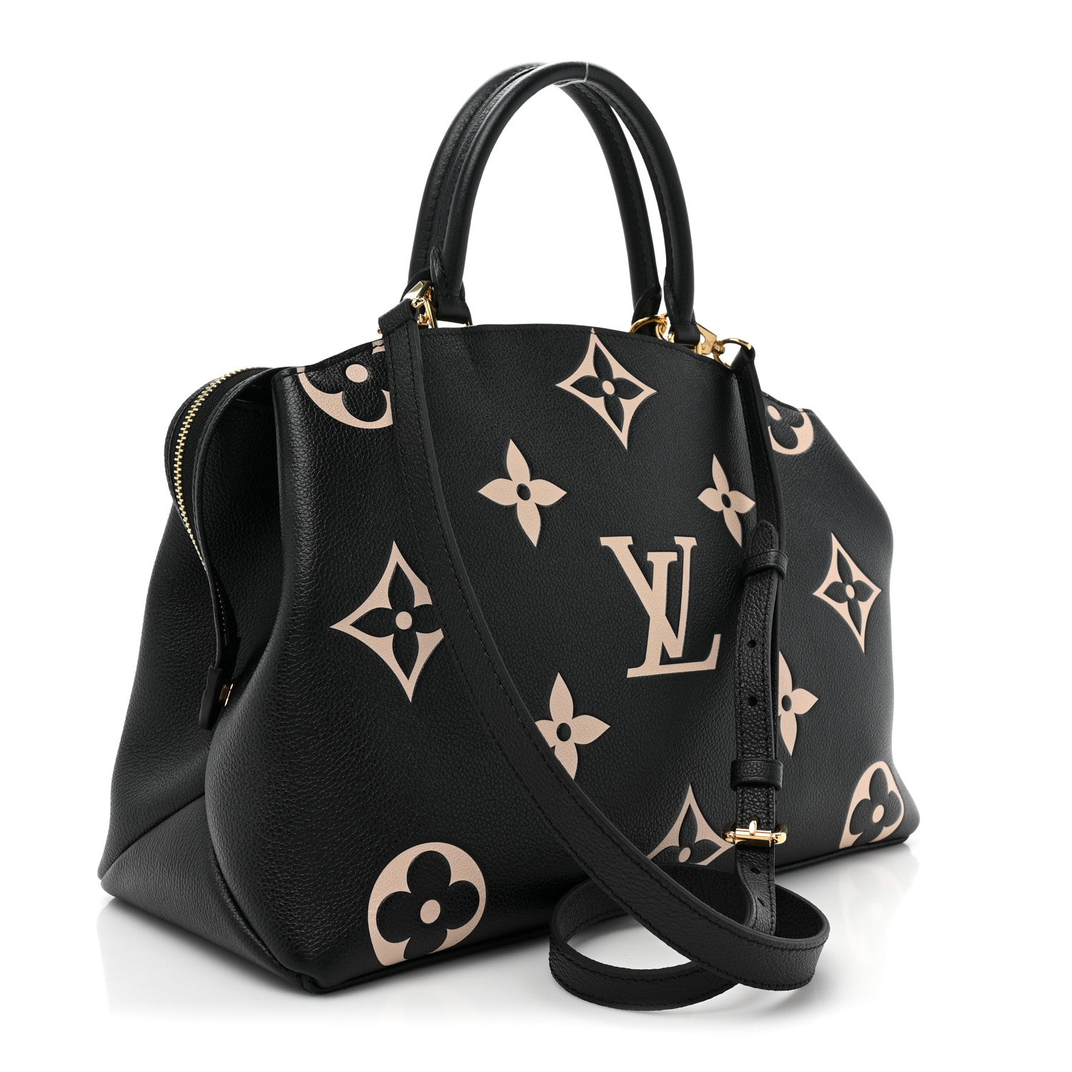 Louis Vuitton Empreinte Monogram Giant Grand Palais Black Beige 3 of 10