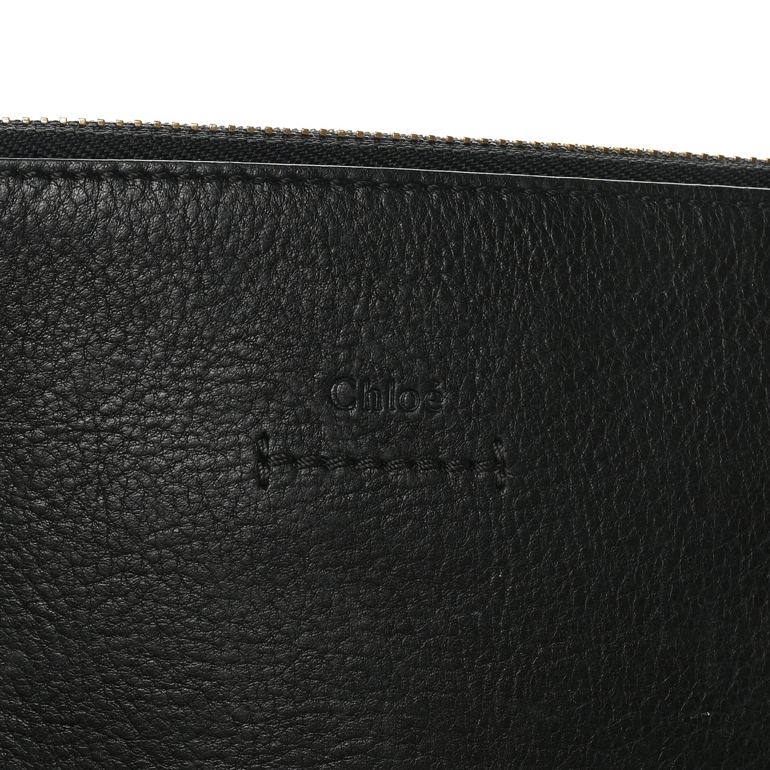 Chloe Smooth Calfskin Medium Vick Tote Black 7 of 11