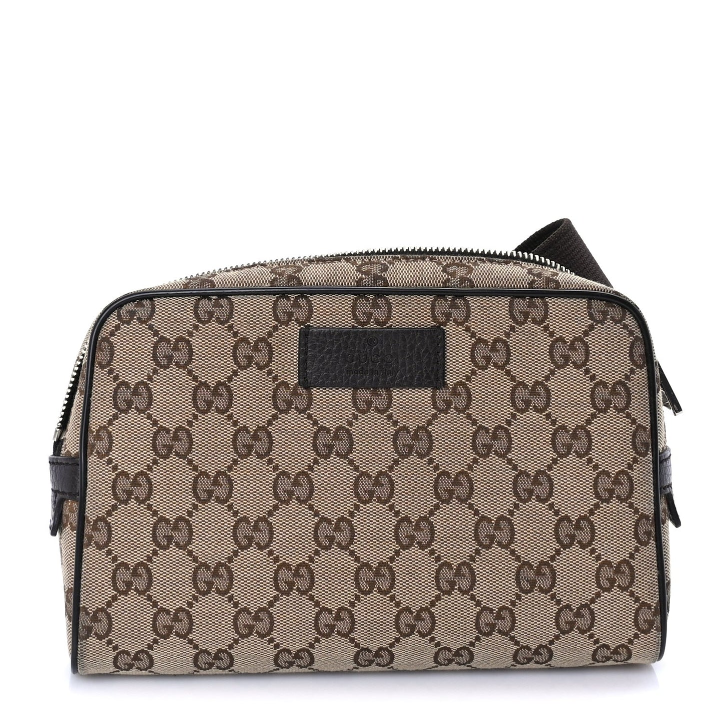 Monogram Belt Bag Dark Brown