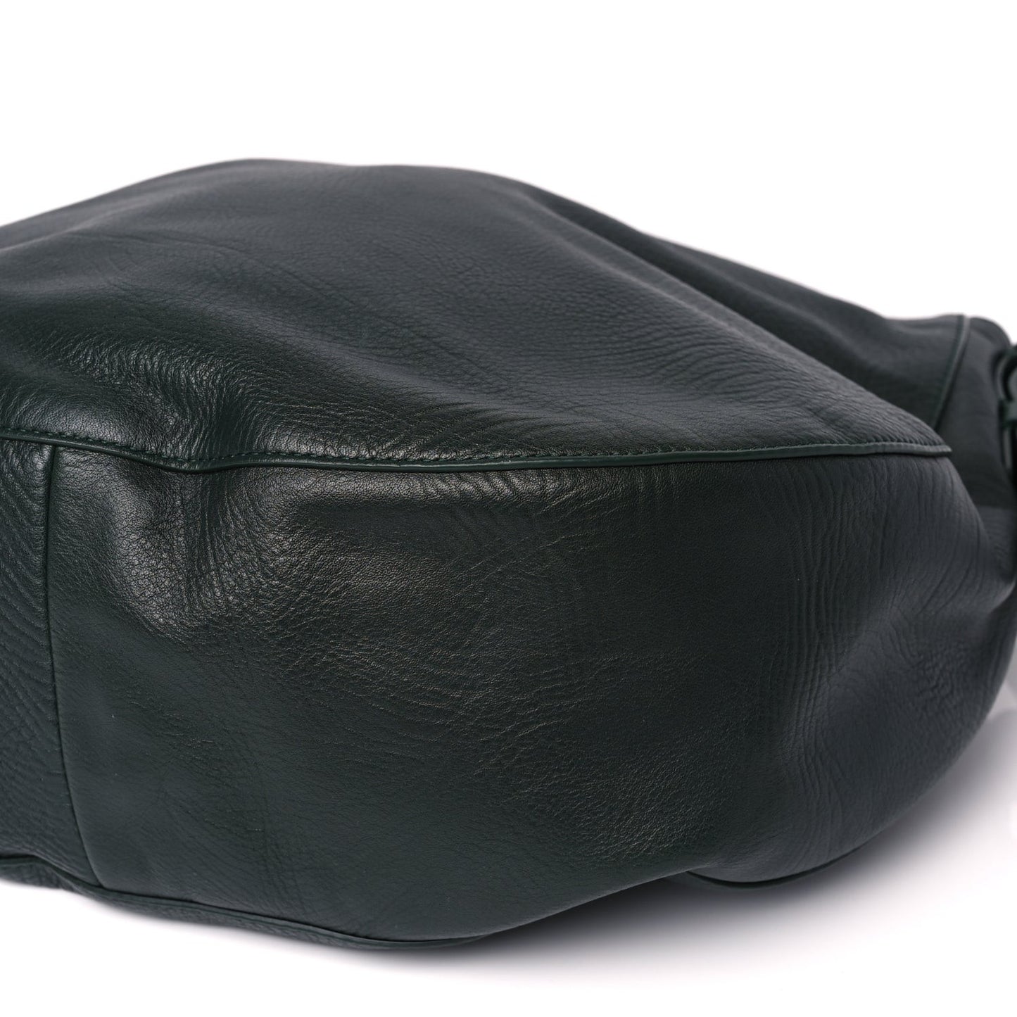 Grainy Calfskin Medium Knight Crossbody Bag Vine