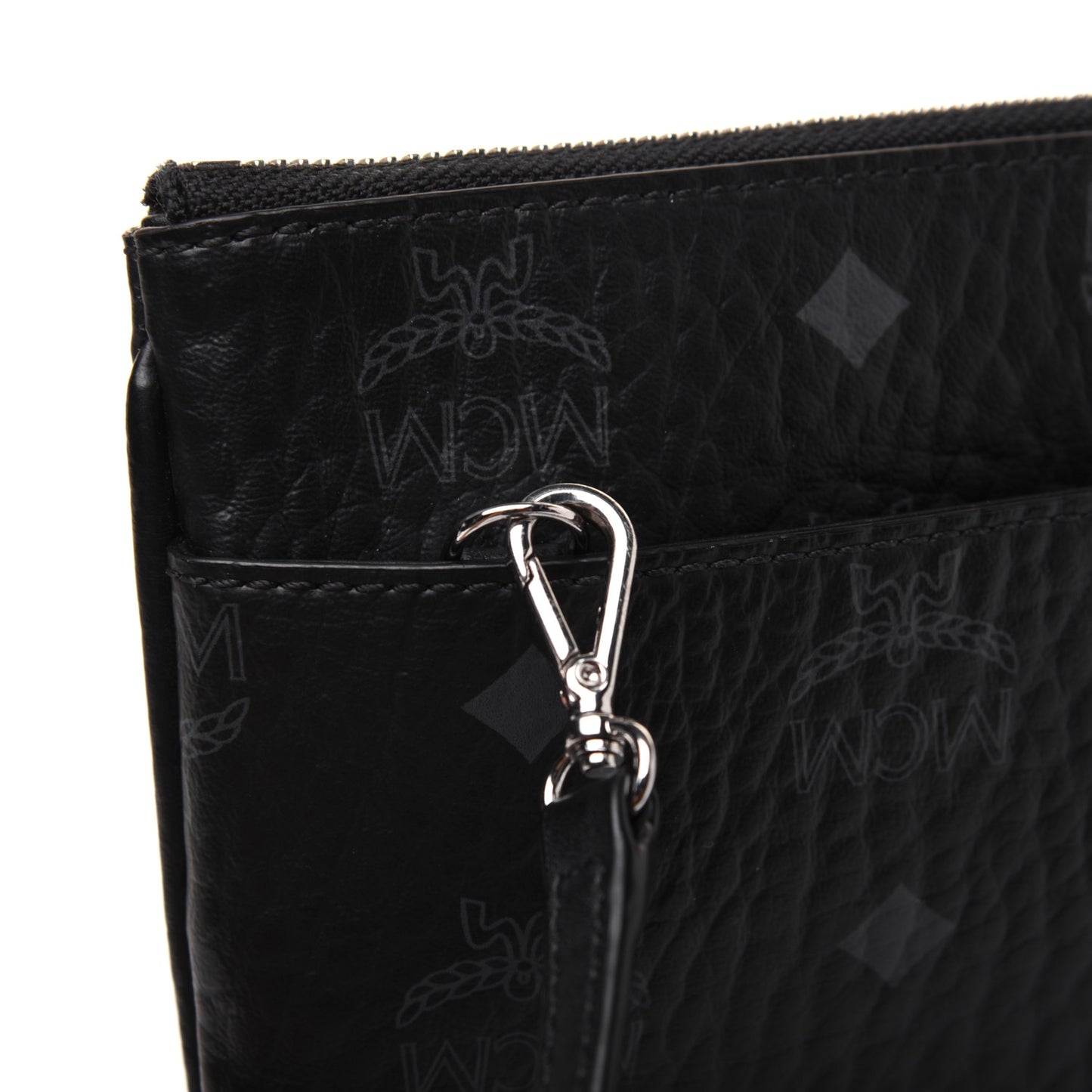 Visetos Medium Crossbody Pouch Black