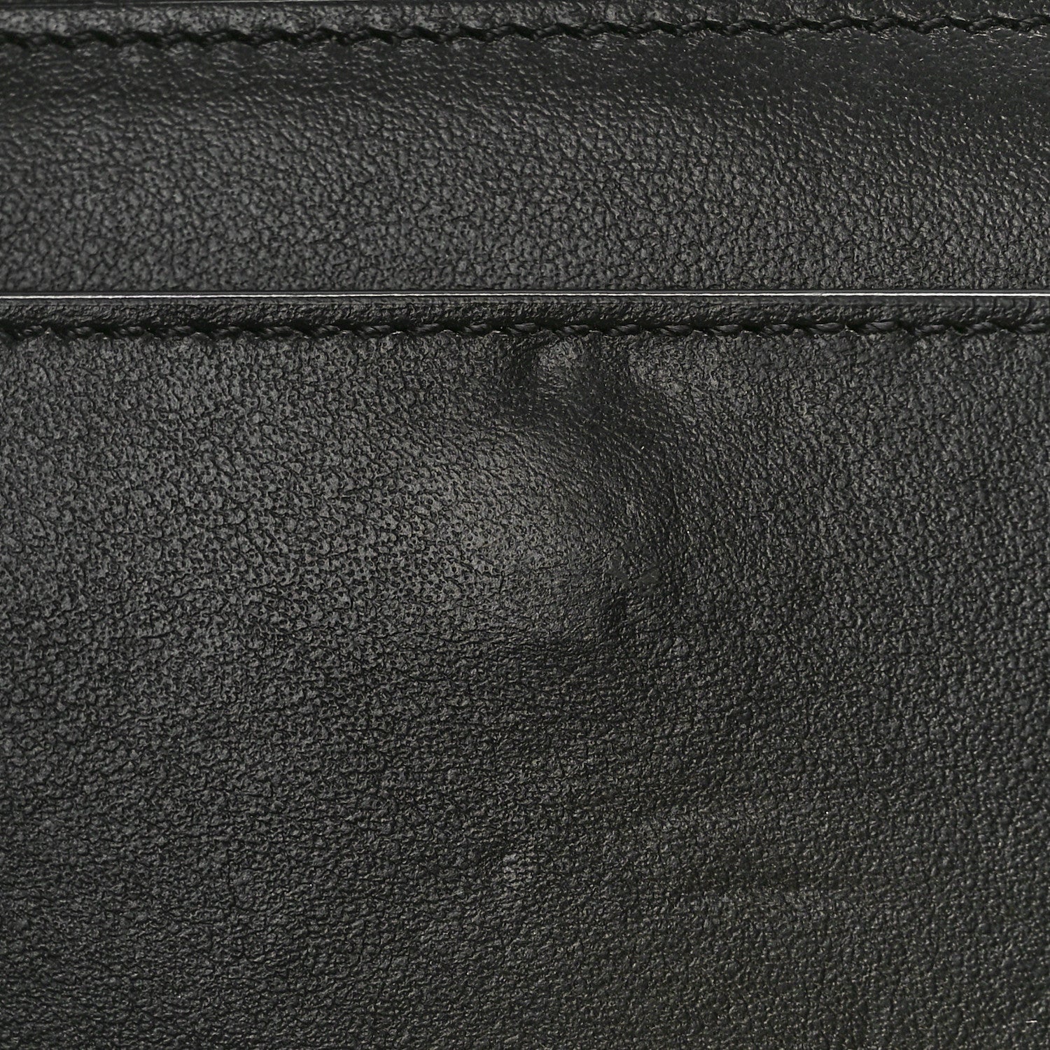 Celine Shiny Calfskin Small Triomphe Wallet Black 9 of 11