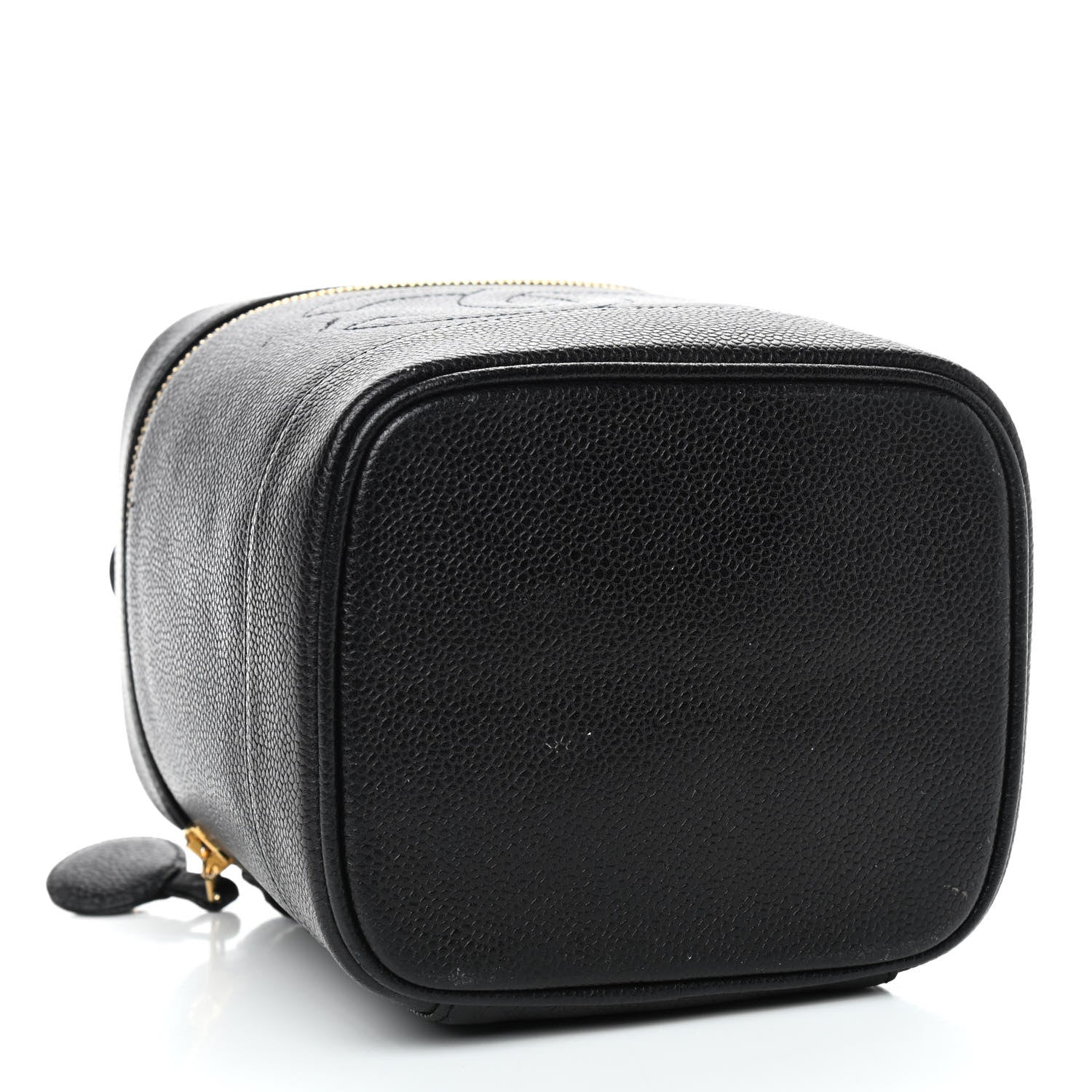 Chanel Caviar Vanity Cosmetic Case Black 4 of 11