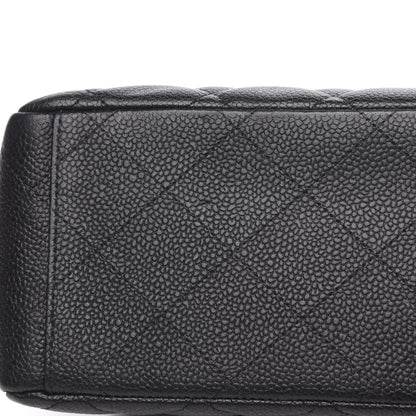 Chanel Caviar Quilted Maxi Double Flap Black 10 of 17