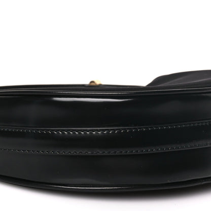 Prada Re-Nylon Spazzolato Mini Arque Shoulder Bag Black 7 of 8