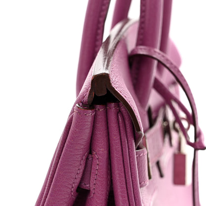 Hermes Chevre Mysore Birkin 30 Cyclamen 12 of 14