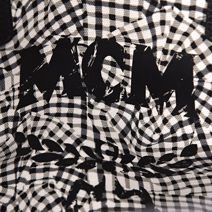 MCM Visetos Large Liz Reversible Shopper Tote Black 11 of 17