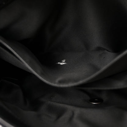 Chanel Tweed Faux Fur Patchwork Jumbo Single Flap Black 11 of 11