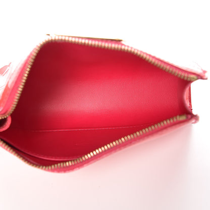 Louis Vuitton Vernis Trousse Cosmetic Pouch Rose Pop 5 of 11