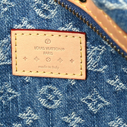 Louis Vuitton Monogram Denim High Rise Bumbag Blue 5 of 8