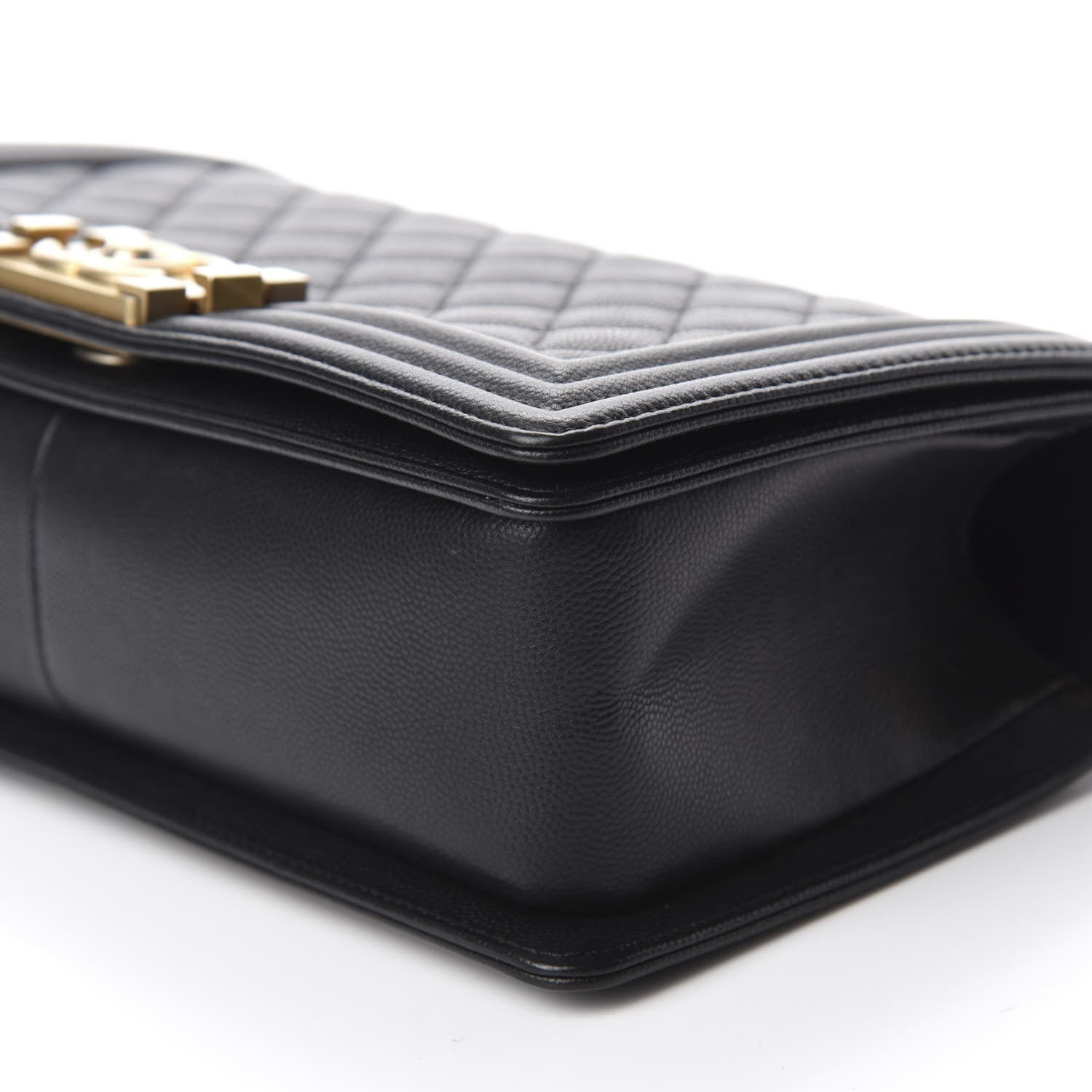 Chanel Caviar Quilted Medium Boy Flap Black 7 of 11
