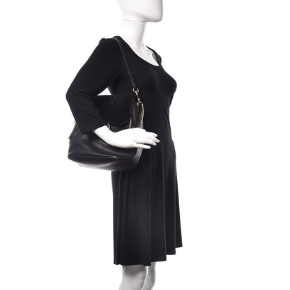 Chloe Suede Calfskin Medium Faye Backpack Black 2 of 17