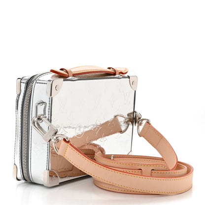 Louis Vuitton Monogram Mirror Handle Trunk Silver 2 of 10