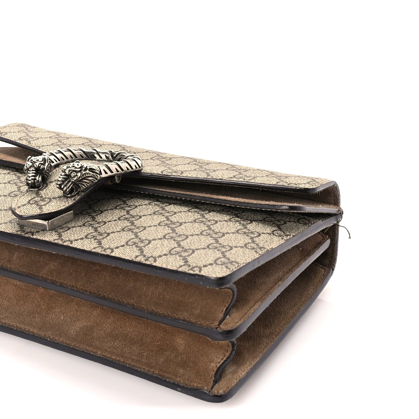 GG Supreme Monogram Medium Dionysus Shoulder Bag  Taupe