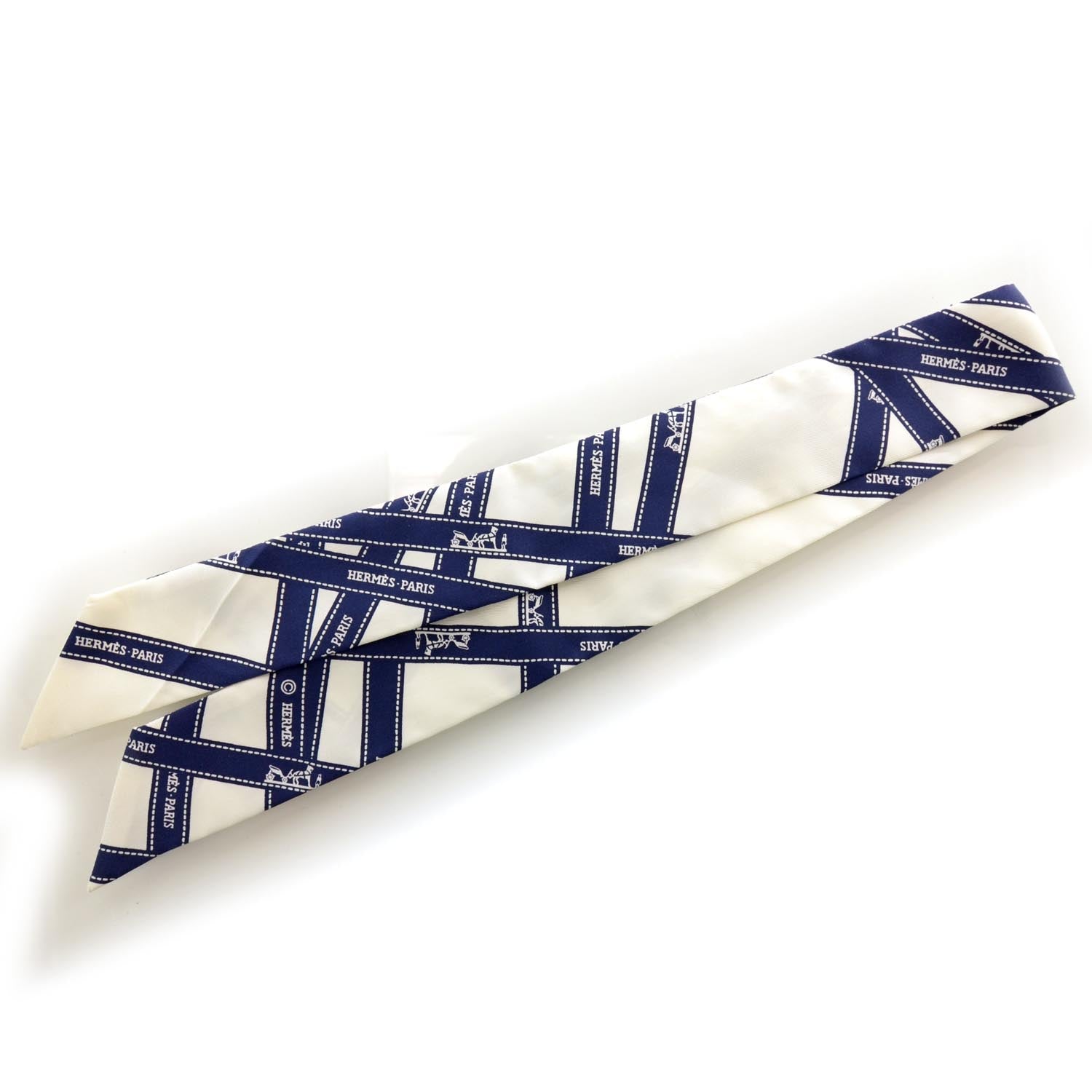 Hermes Silk Bolduc Twilly 1 of 5