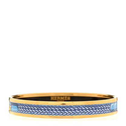 Hermes Enamel Printed Narrow Bracelet 65 1 of 6