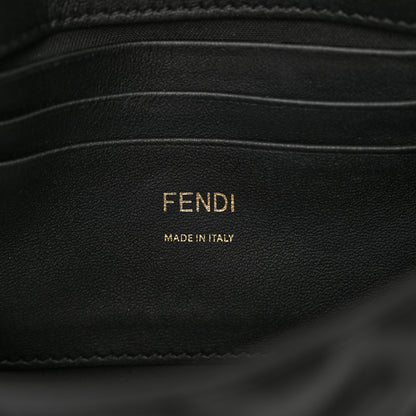 Fendi Nappa FF 1974 Embossed Mini Baguette Black 6 of 10