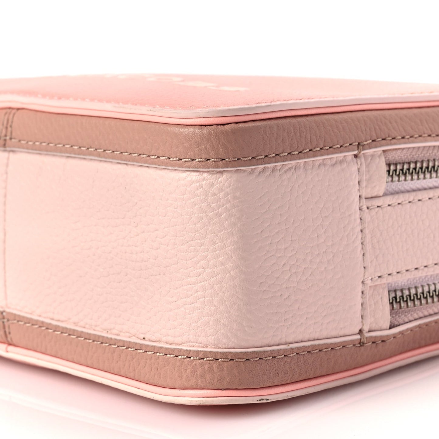 Calfskin Mini The Box Bag Bloom Pink