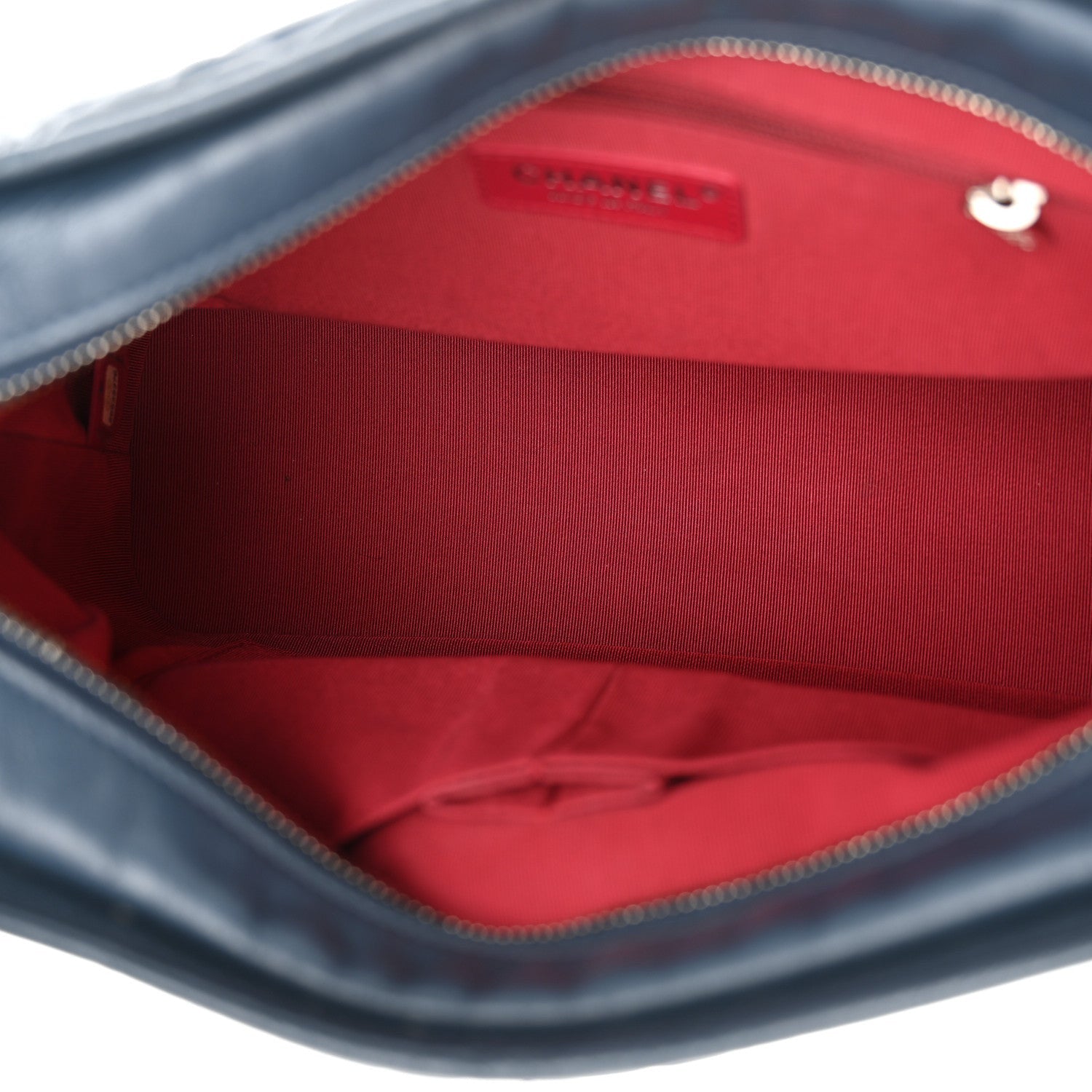 Chanel Aged Calfskin Quilted Medium Gabrielle Hobo Blue 5 of 7