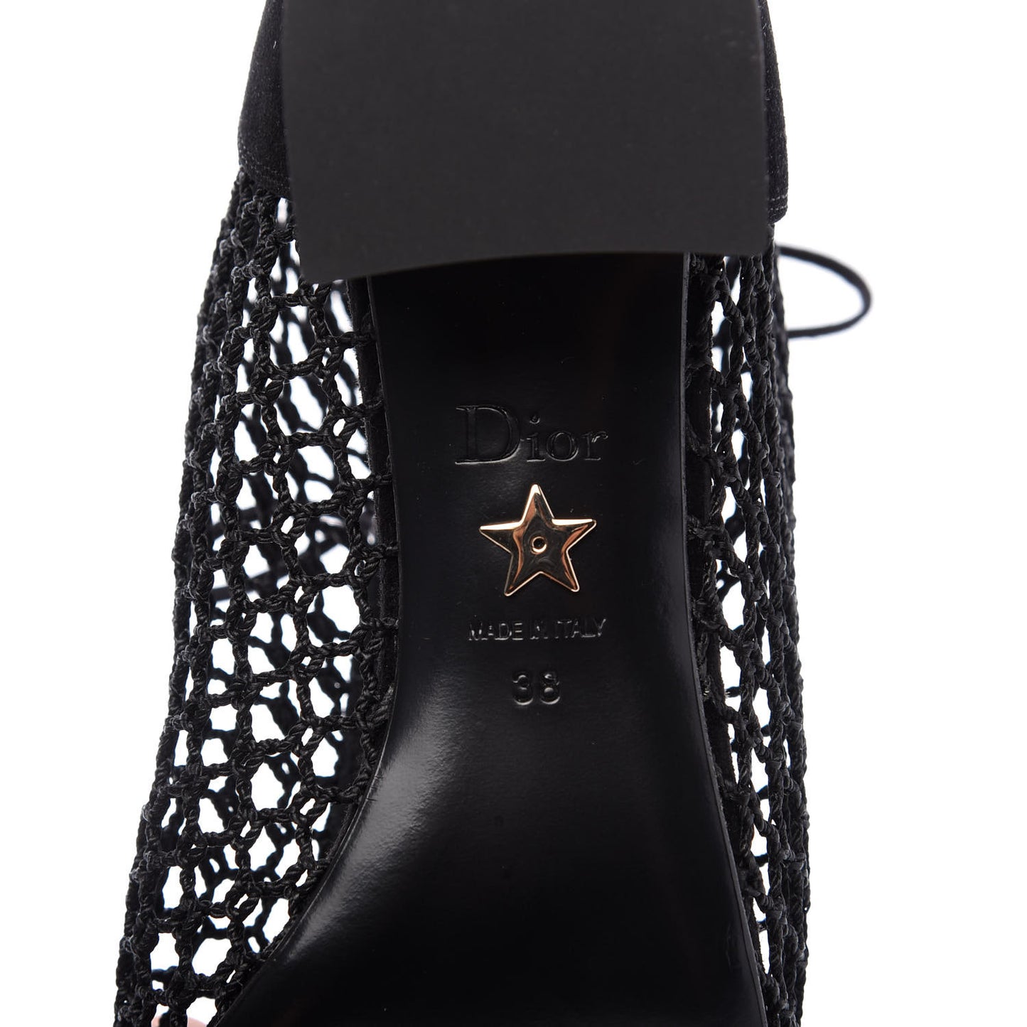 Suede Resille Naughtily-D 30mm Ankle Boots 38 Black