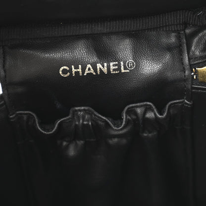 Chanel Caviar Vanity Cosmetic Case Black 6 of 7
