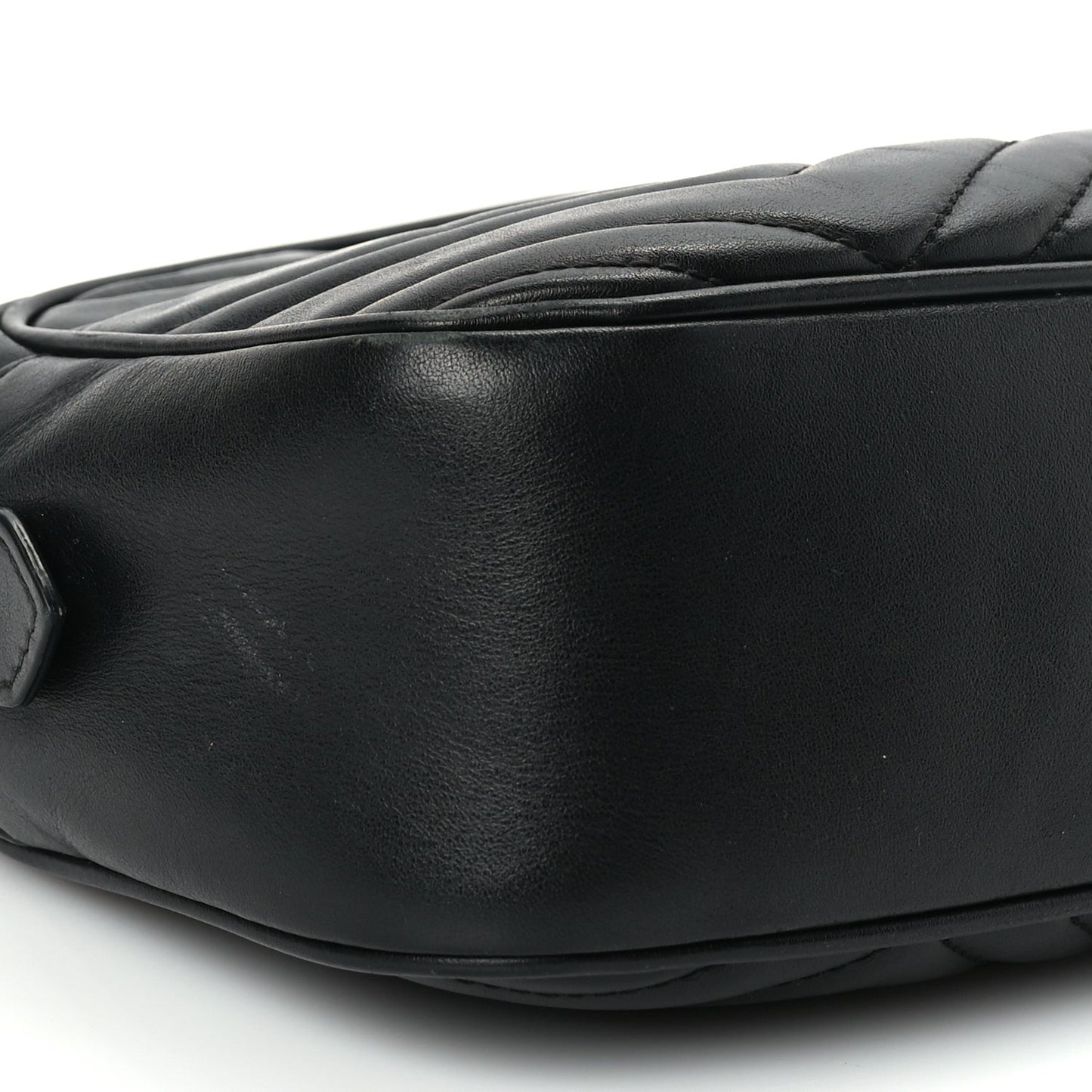 Calfskin Matelasse Small GG Marmont Chain Shoulder Bag