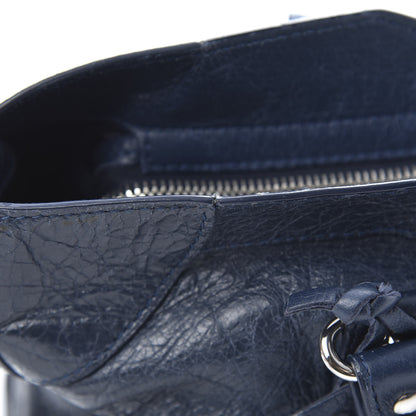 Balenciaga Agneau Classic Silver Hardware City Blue Obscur 13 of 13