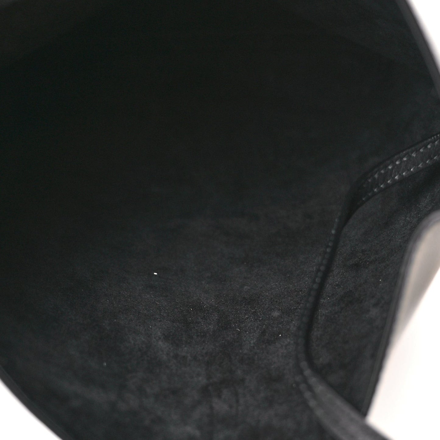 Smooth Calfskin Small Suzanne Hobo Black
