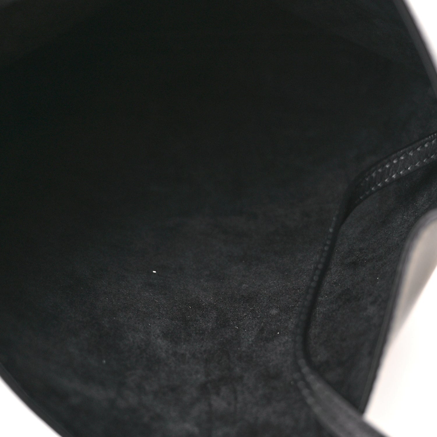 Saint Laurent Smooth Calfskin Small Suzanne Hobo Black 4 of 7