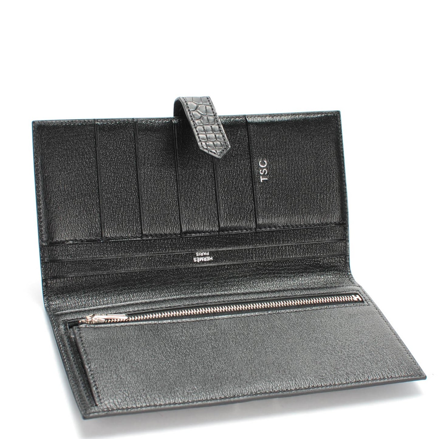 Matte Alligator Bearn Wallet Black