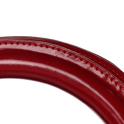 Christian Dior Glazed Calfskin Medium Lady Dior Red 11 of 11