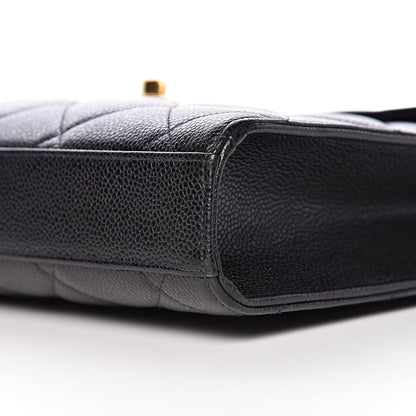 Chanel Caviar Quilted Briefcase Laptop Bag Black 11 of 11