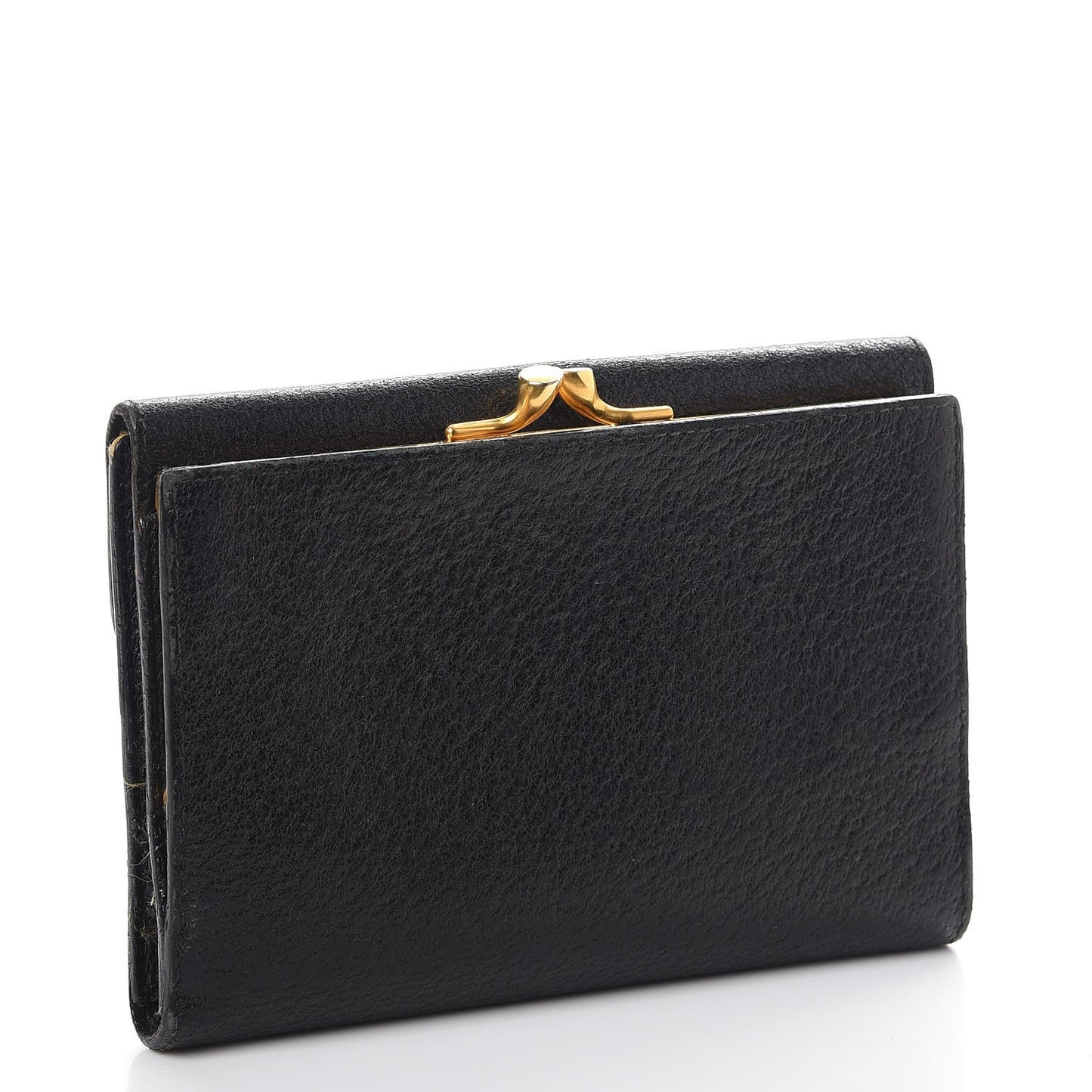 Calfskin Horsebit Wallet Black